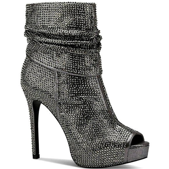 New w/Box Thalia Sodi Cheyanne Peep Toe Stilleto Ankle Heeled Boots Size 5.5 - Picture 6 of 6